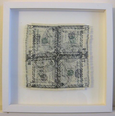 $20 weaving (new fives), 2004 