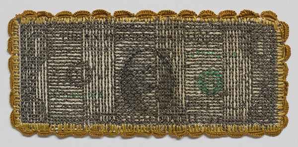 Gold Trim Embroidered Bill
