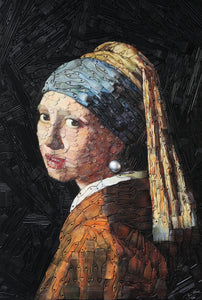 Girl with a Pearl Earring (after Johannes Vermeer)