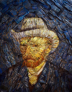 Van Gogh (after Vincent Van Gogh - in Blue)